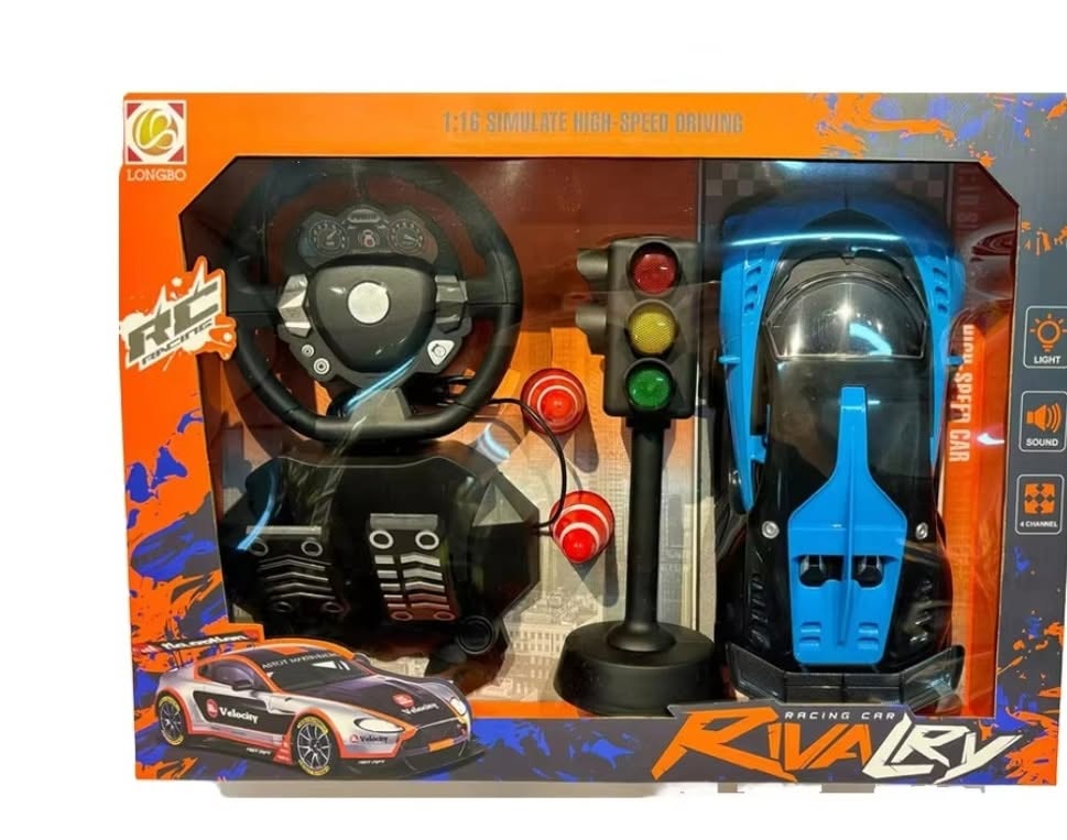 RC Steering Wheel Racing Car Set