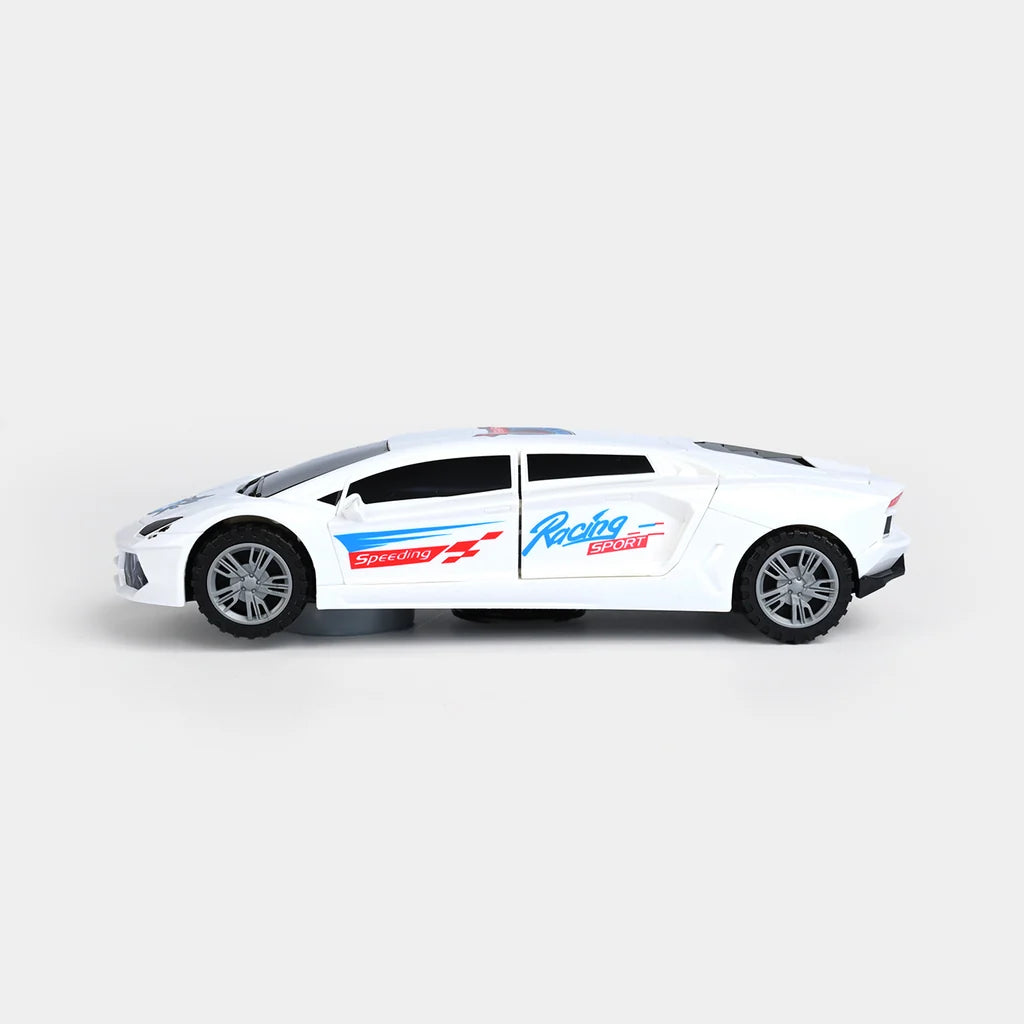 Bump Go Action Light & Music Car Toy For Kids