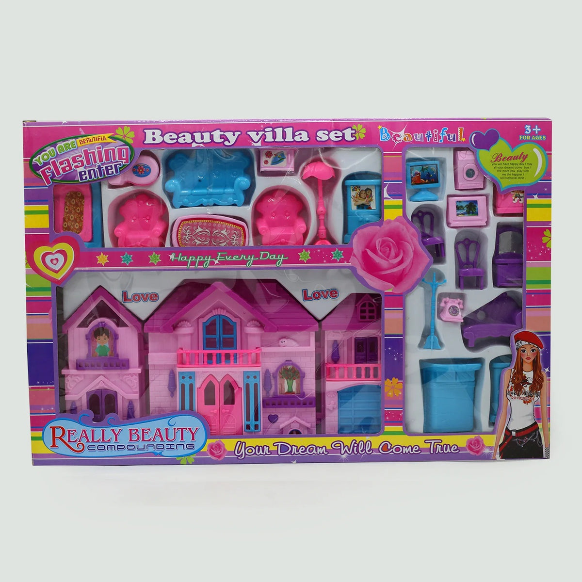 Beauty Villa Set doll house
