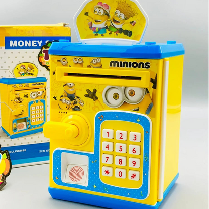 Minions Fingerprint Piggy Bank With Light & Sound