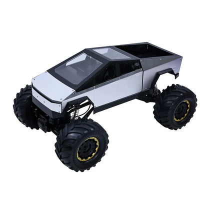 Alloy Tesla Pickup Rock Crawler Truck SPRAY CAR BIG WHEELS