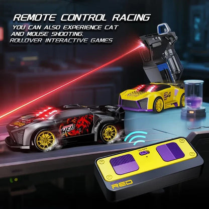 Infrared Laser Shooting Remote Control Racing Car