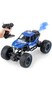 Smoke Car Rechargeable Remote Control Car Toy | Metal Rock Climbing with Smoke Effect