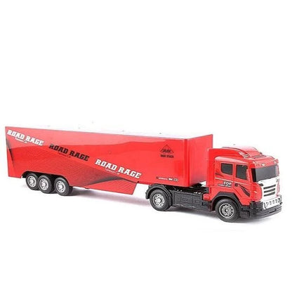 "Road Rage" remote control heavy semi-truck and trailer toy