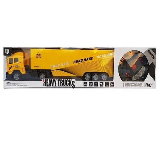 "Road Rage" remote control heavy semi-truck and trailer toy