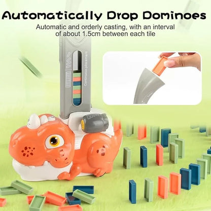 DINOSAUR DOMINO TRAIN SET
