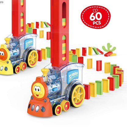 Domino Train Set with Lights and Sounds