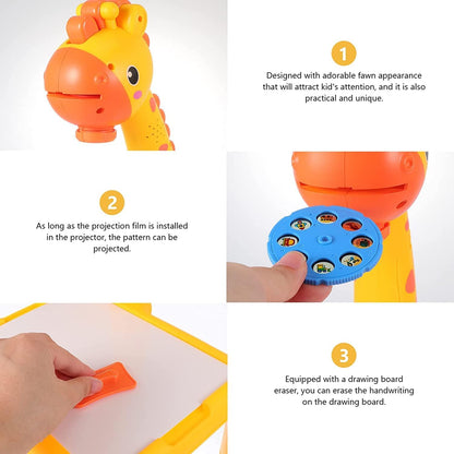 Drawing projector table giraffe