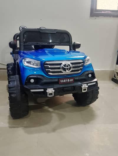 Kids Electric Ride on Toyota Jeep Car