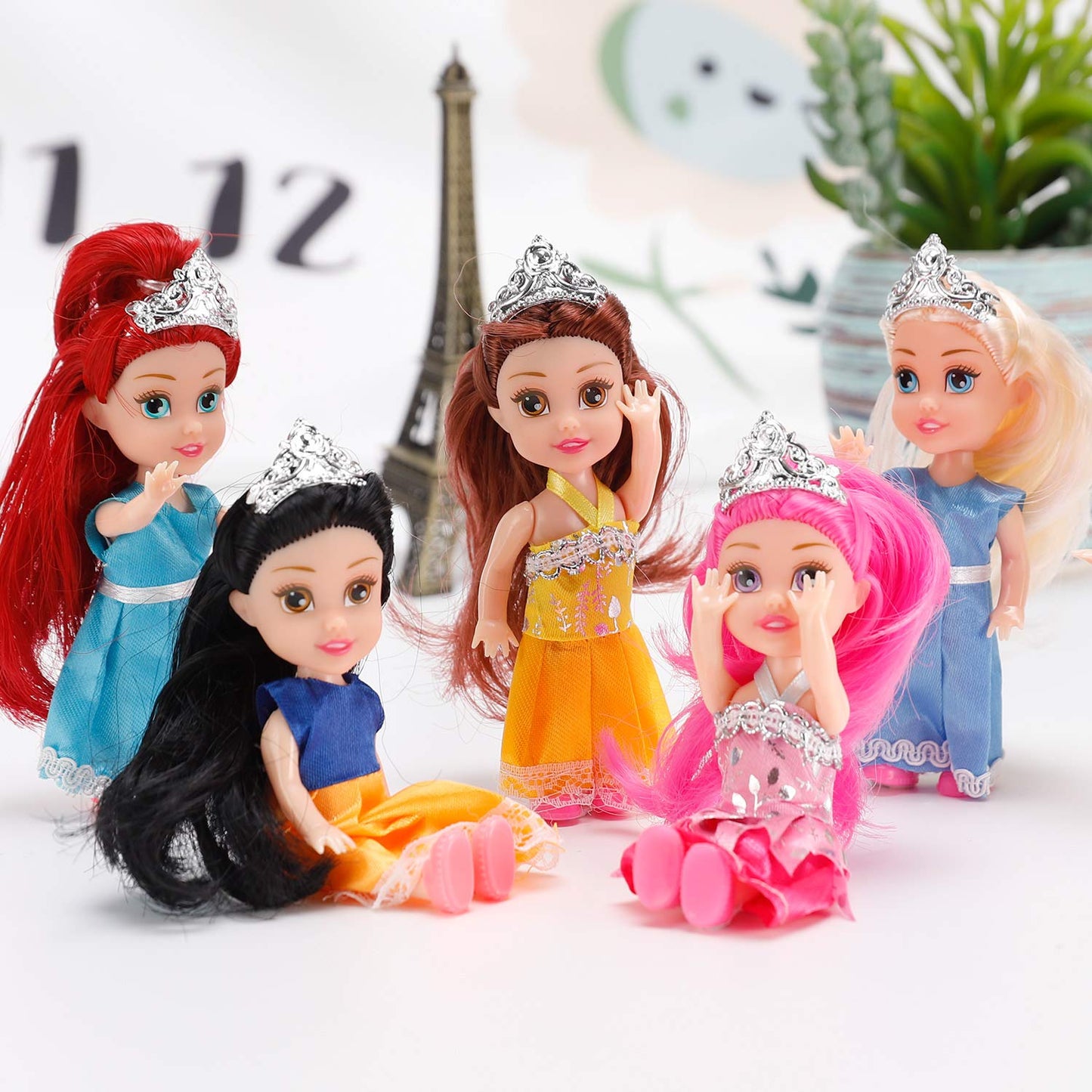My Baby Fashion  6-piece mini fashion doll set