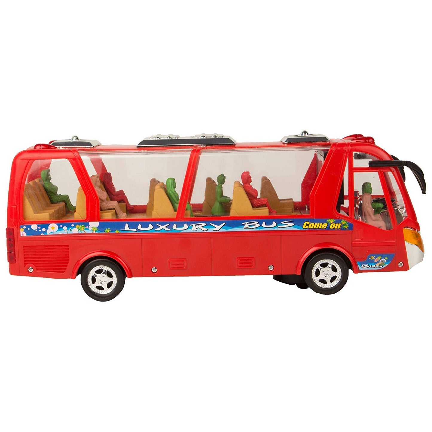 Bus Toy for Kids, Luxury Bus Toy with Flashing Lights and Sounds Children's Kids Toy