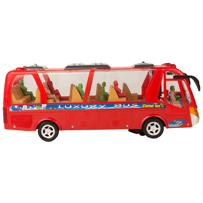 Bus Toy for Kids, Luxury Bus Toy with Flashing Lights and Sounds Children's Kids Toy
