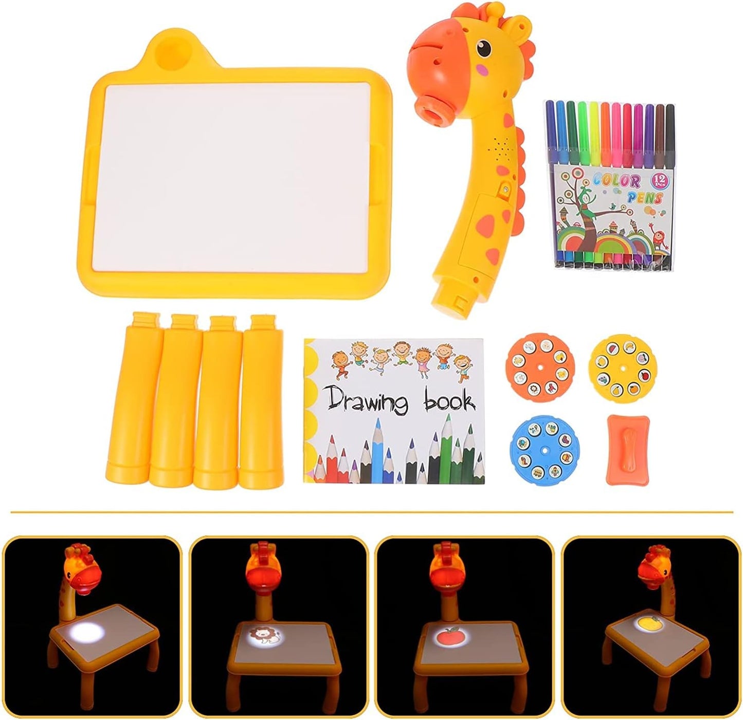 Drawing projector table giraffe
