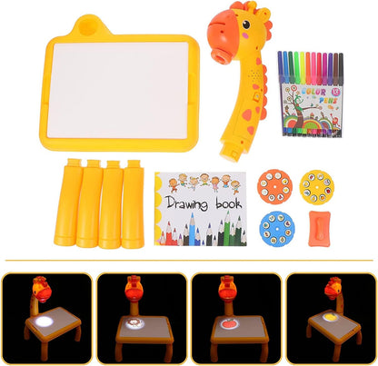 Drawing projector table giraffe