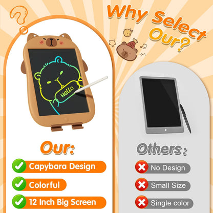 12 Inch Capybara LCD Writing Tablet for Kids