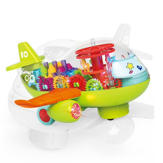 Gear-Gear Airplane