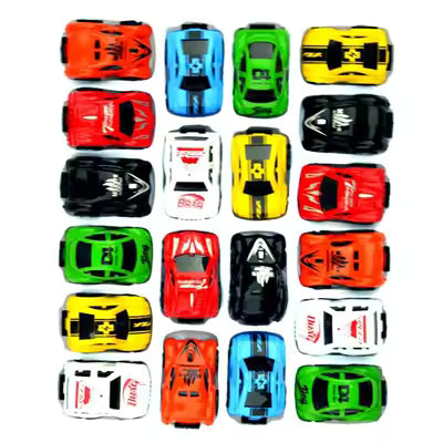 Pull Backs Mini Cars Set – Pack of 20