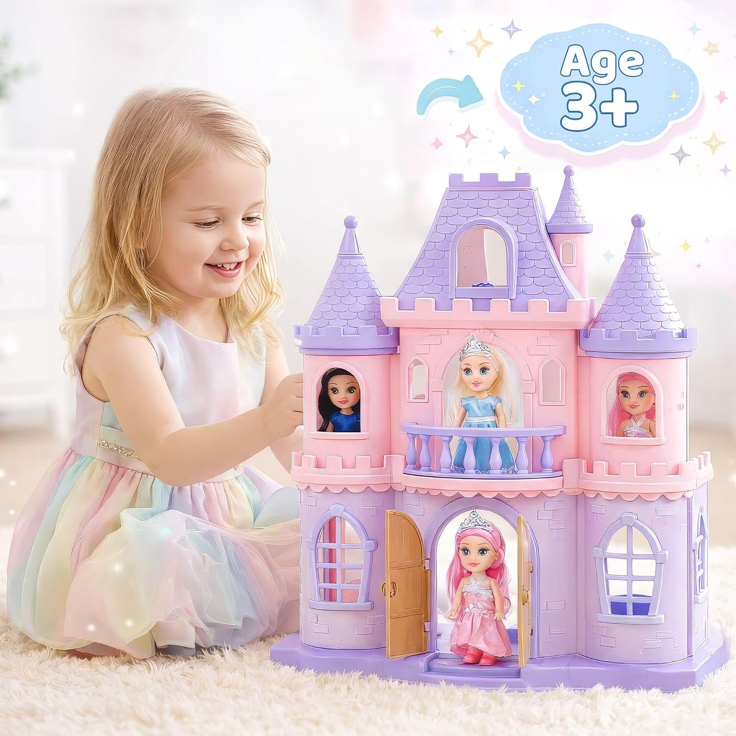 My Baby Fashion  6-piece mini fashion doll set