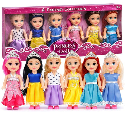 My Baby Fashion  6-piece mini fashion doll set