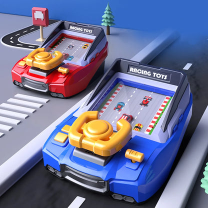 RACING CAR SIMULATED DRIVING