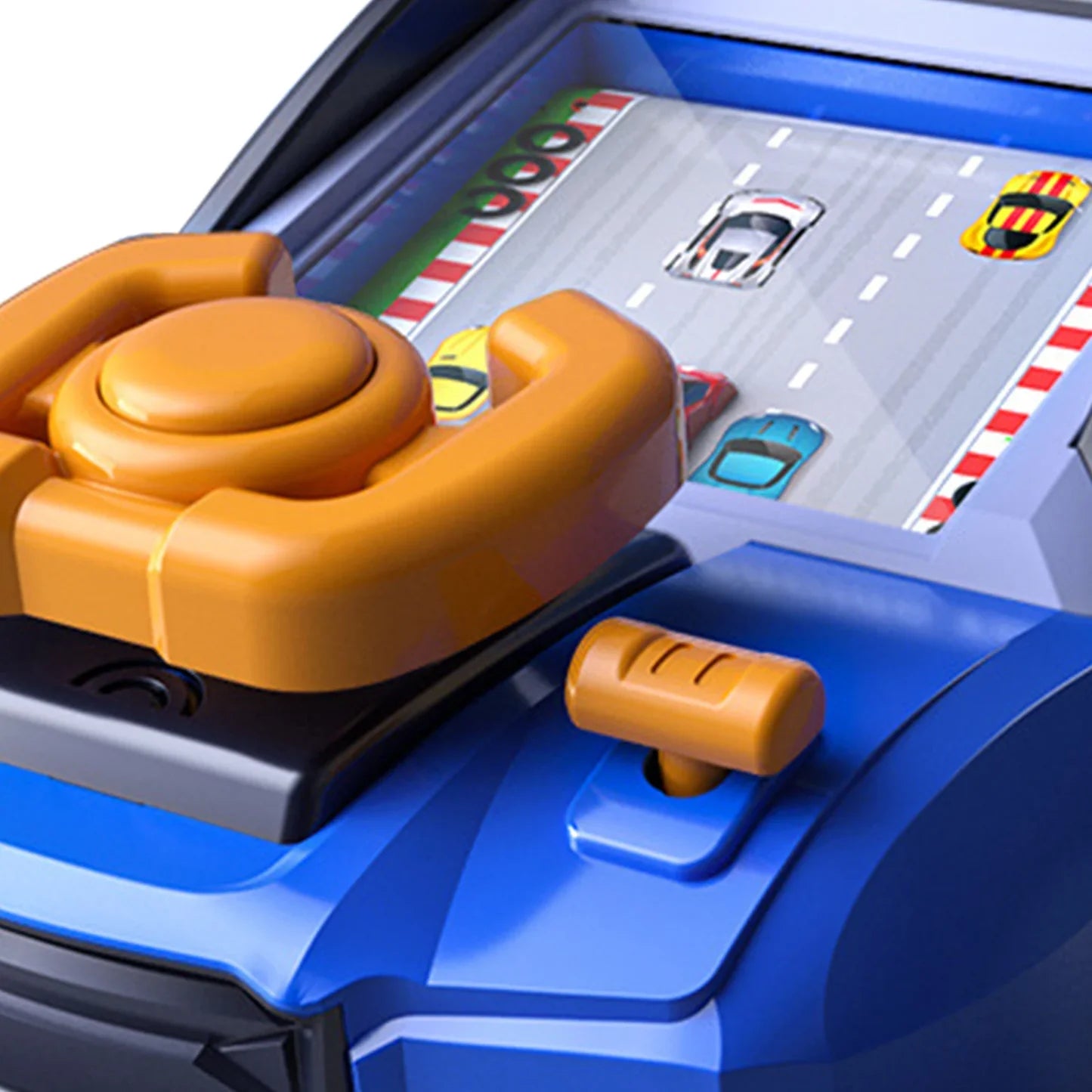 RACING CAR SIMULATED DRIVING