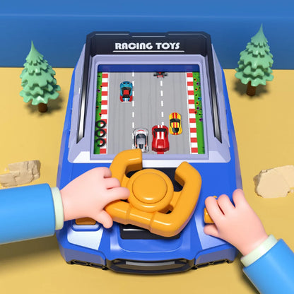 RACING CAR SIMULATED DRIVING