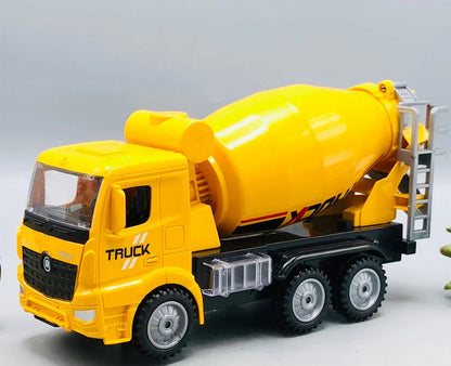 RC Battery Operated Kids Construction Mixer Truck Toy