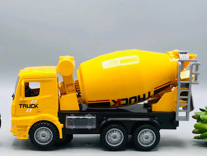 RC Battery Operated Kids Construction Mixer Truck Toy
