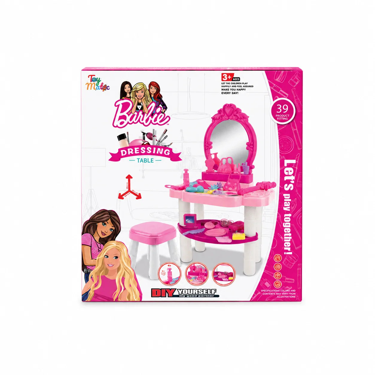 Baby Girl Beauty Dressing Table Set
