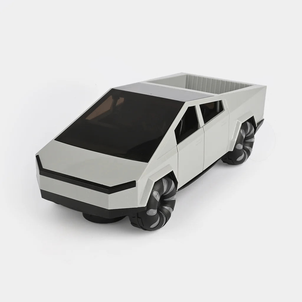 ABS Inertial Tesla With Quad Bike Model Car