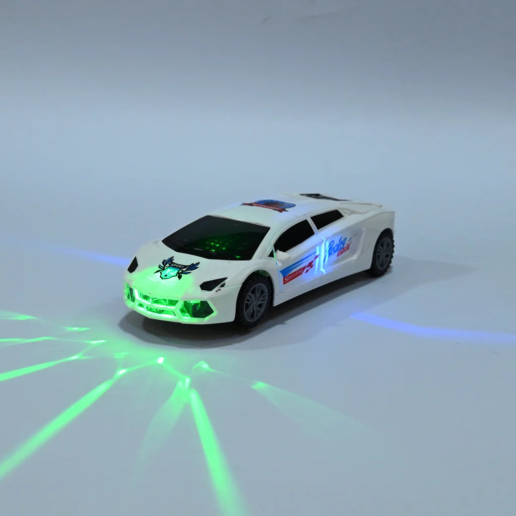 Bump Go Action Light & Music Car Toy For Kids