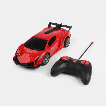 Remote control sports car box featuring a spray/smoke effect and working lights