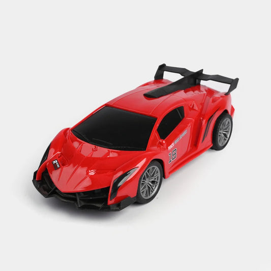 Remote control sports car box featuring a spray/smoke effect and working lights