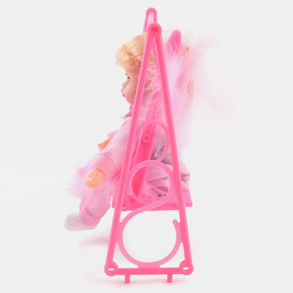 Swing Baby Doll With Light & Music For Kids