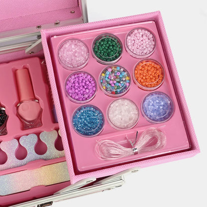 Girls Premium Vanity Case Makeup Set with Mirror