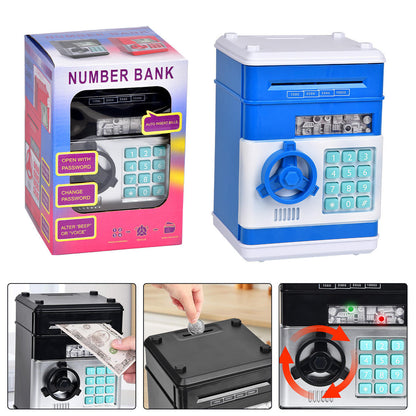 Number Bank Electronic ATM Piggy Bank toy