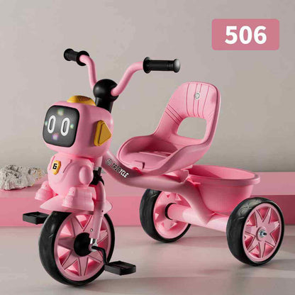 New Design Factory Sale Bear Kids Ride on Tricycle with Music and Light for 2-6Years