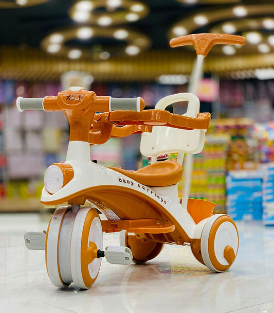 Baby Tricycle Children Pushcart for Boys and Girls Three Wheel Bicycle