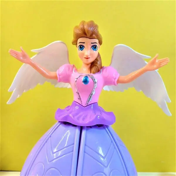 Musical Elsa Angel Rotating Doll