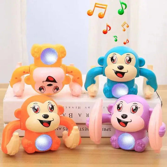 Baby Rolling Electric Voice-Controlled Monkey Toy
