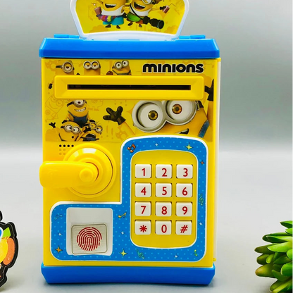 Minions Fingerprint Piggy Bank With Light & Sound