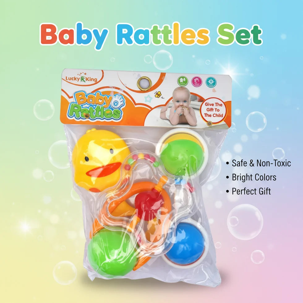 BABY RATTLES SET