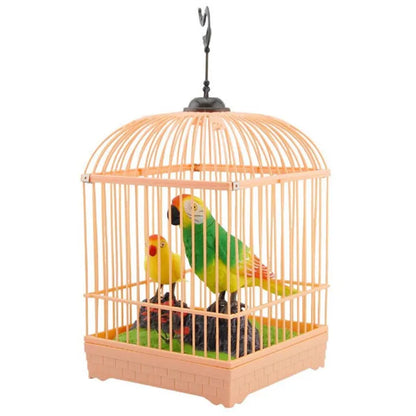 BIRDS CAGE WITH LIGHT & SOUND