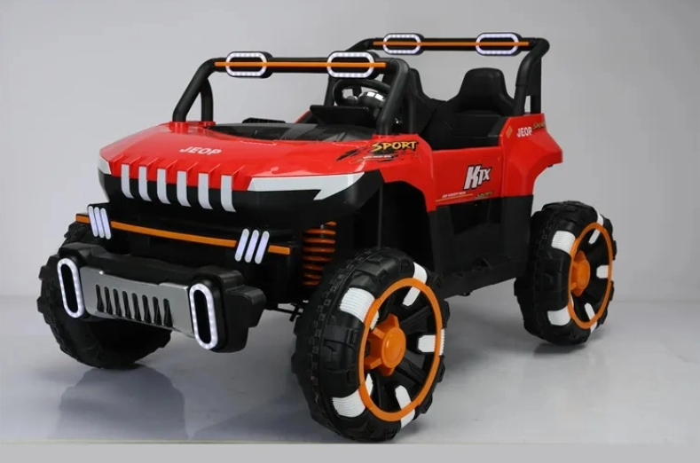 Electric Car Boys and Girls Off-road Vehicle Four-wheel Drive Big Electric Ride on Jeep