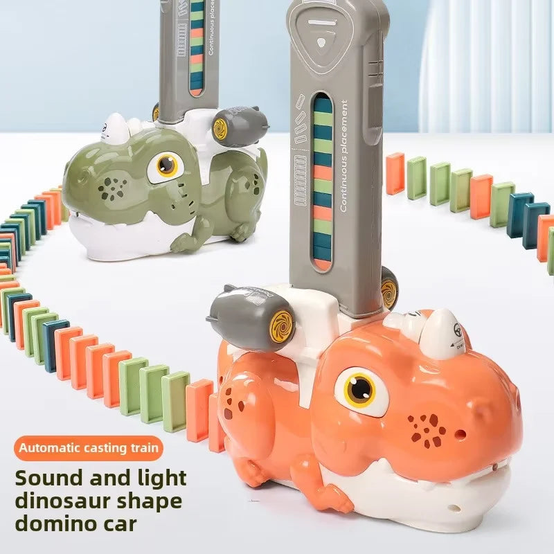 DINOSAUR DOMINO TRAIN SET