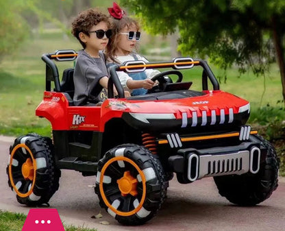 Electric Car Boys and Girls Off-road Vehicle Four-wheel Drive Big Electric Ride on Jeep