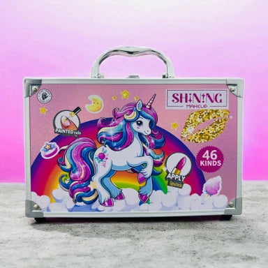 Girls Premium Vanity Case Makeup Set with Mirror