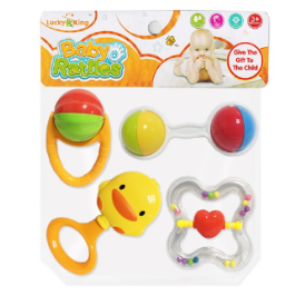 BABY RATTLES SET
