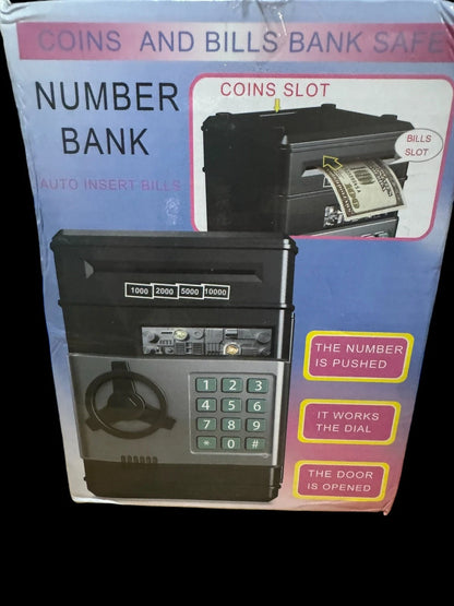 Piggy Bank Cash Coin Can ATM Bank Electronic Coin Money Bank Gift For Kids