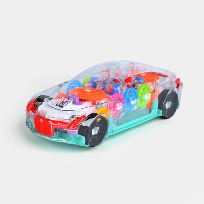 Gear Car With Multi Light For Kids
